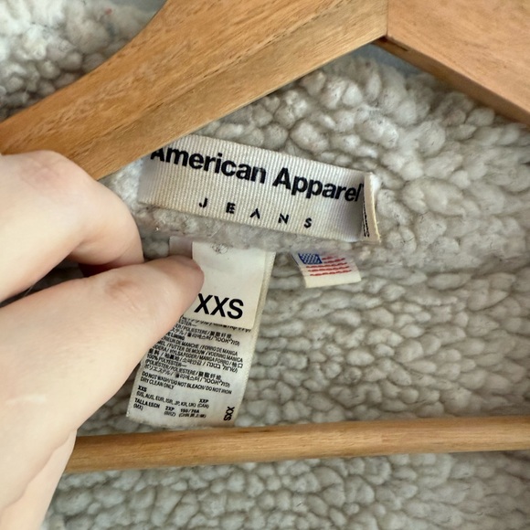 American Apparel Sherpa Lined Jacket - Picture 2 of 5